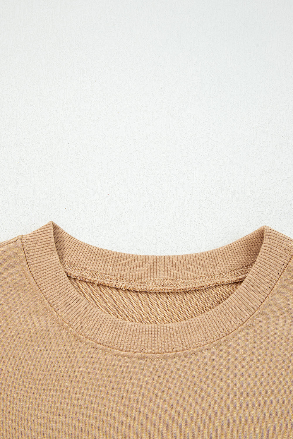 Orange Varsity Striped Detail Drop Shoulder Oversized Sweatshirt