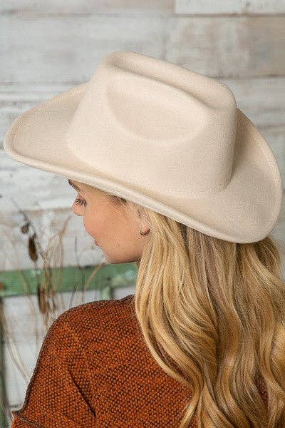 COW BOY HAT | 40HW214: IVORY