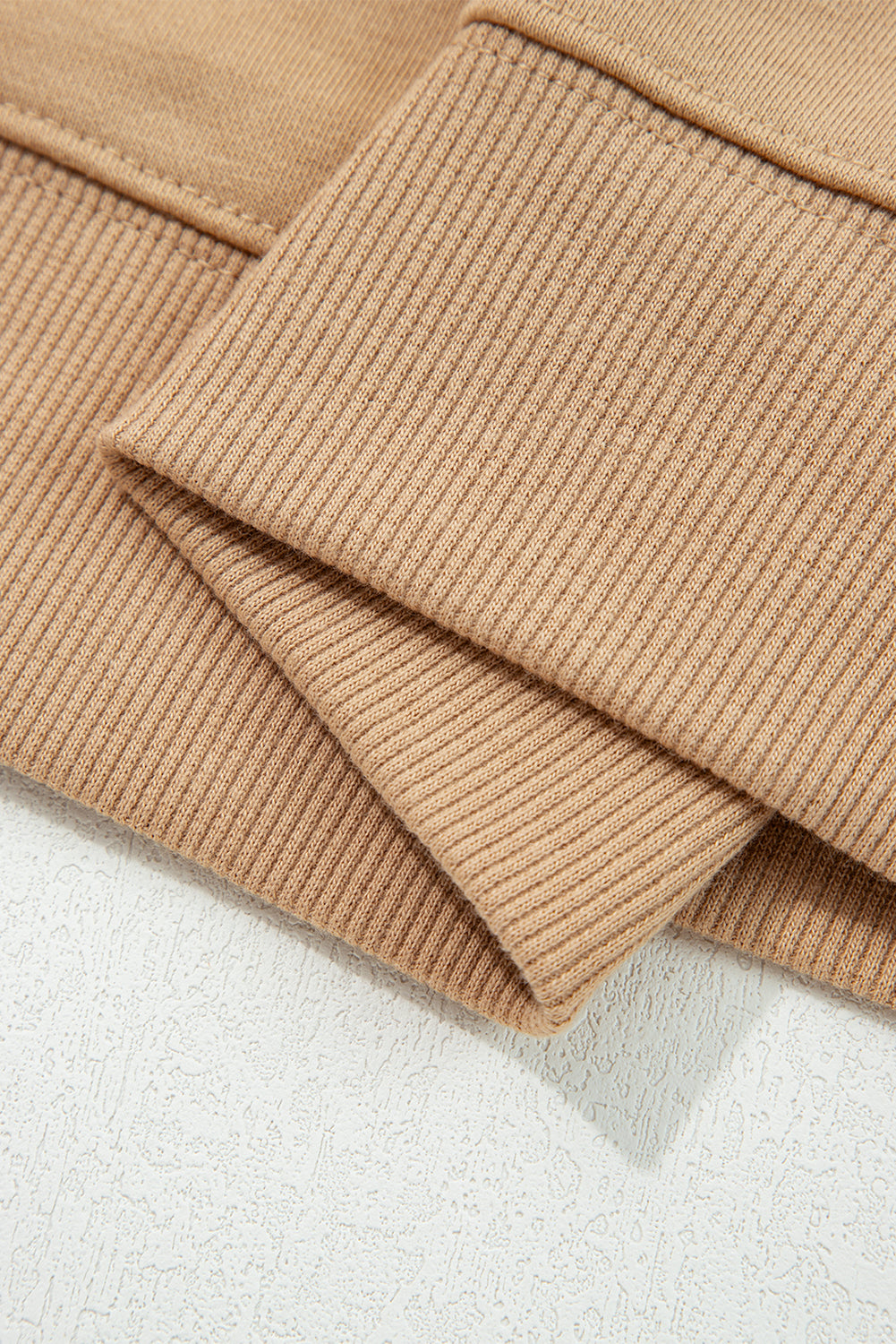 Orange Varsity Striped Detail Drop Shoulder Oversized Sweatshirt