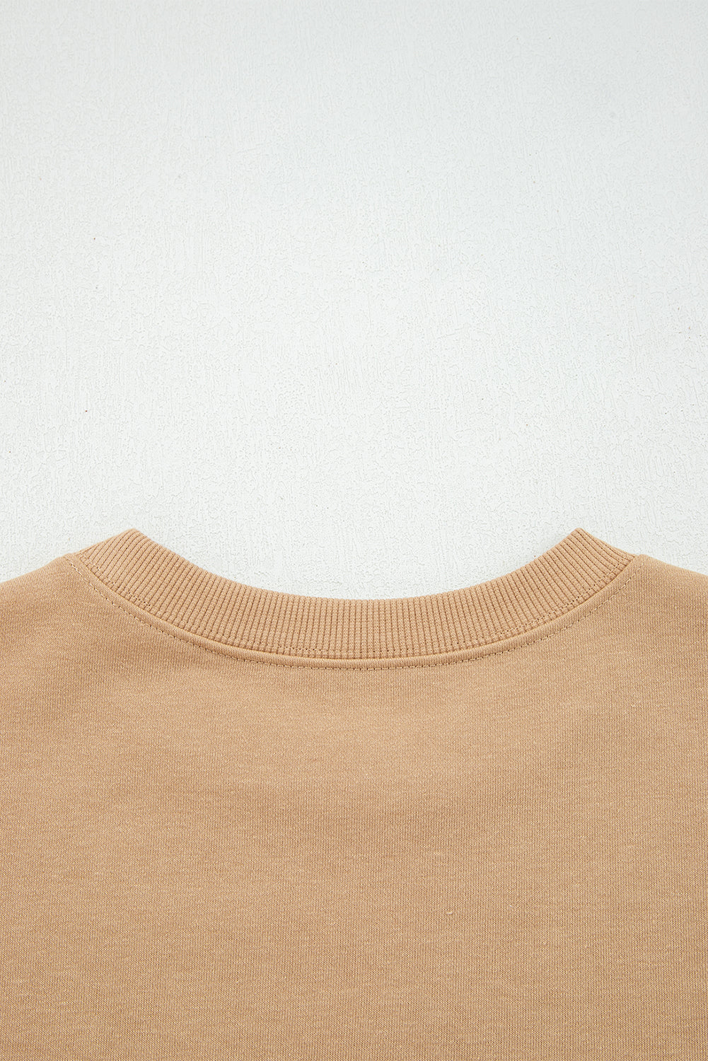 Orange Varsity Striped Detail Drop Shoulder Oversized Sweatshirt