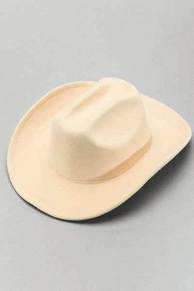 COW BOY HAT | 40HW214: IVORY