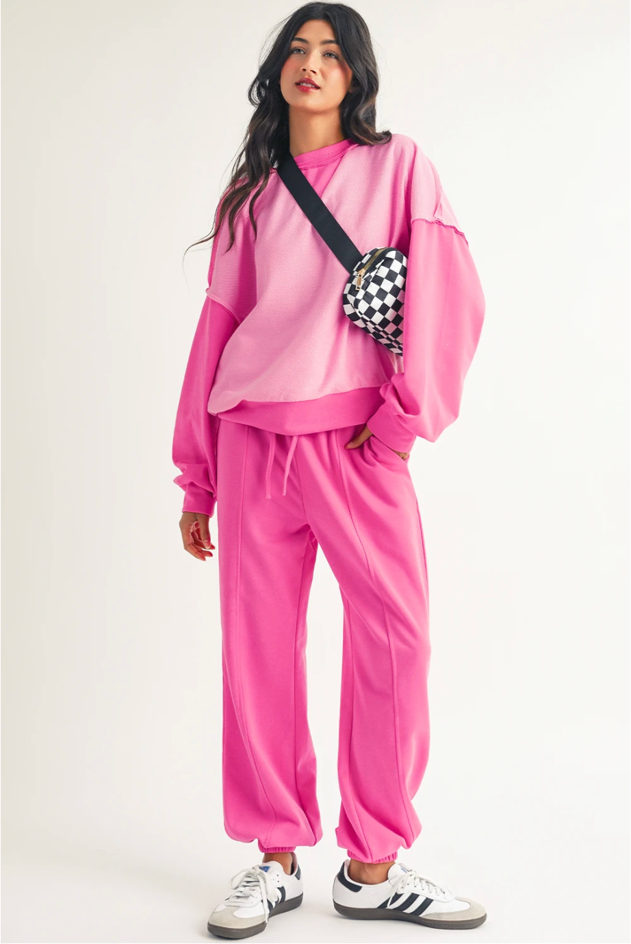 Sasha Pink Two Piece Set