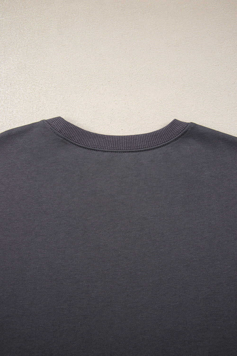 Orange Varsity Striped Detail Drop Shoulder Oversized Sweatshirt