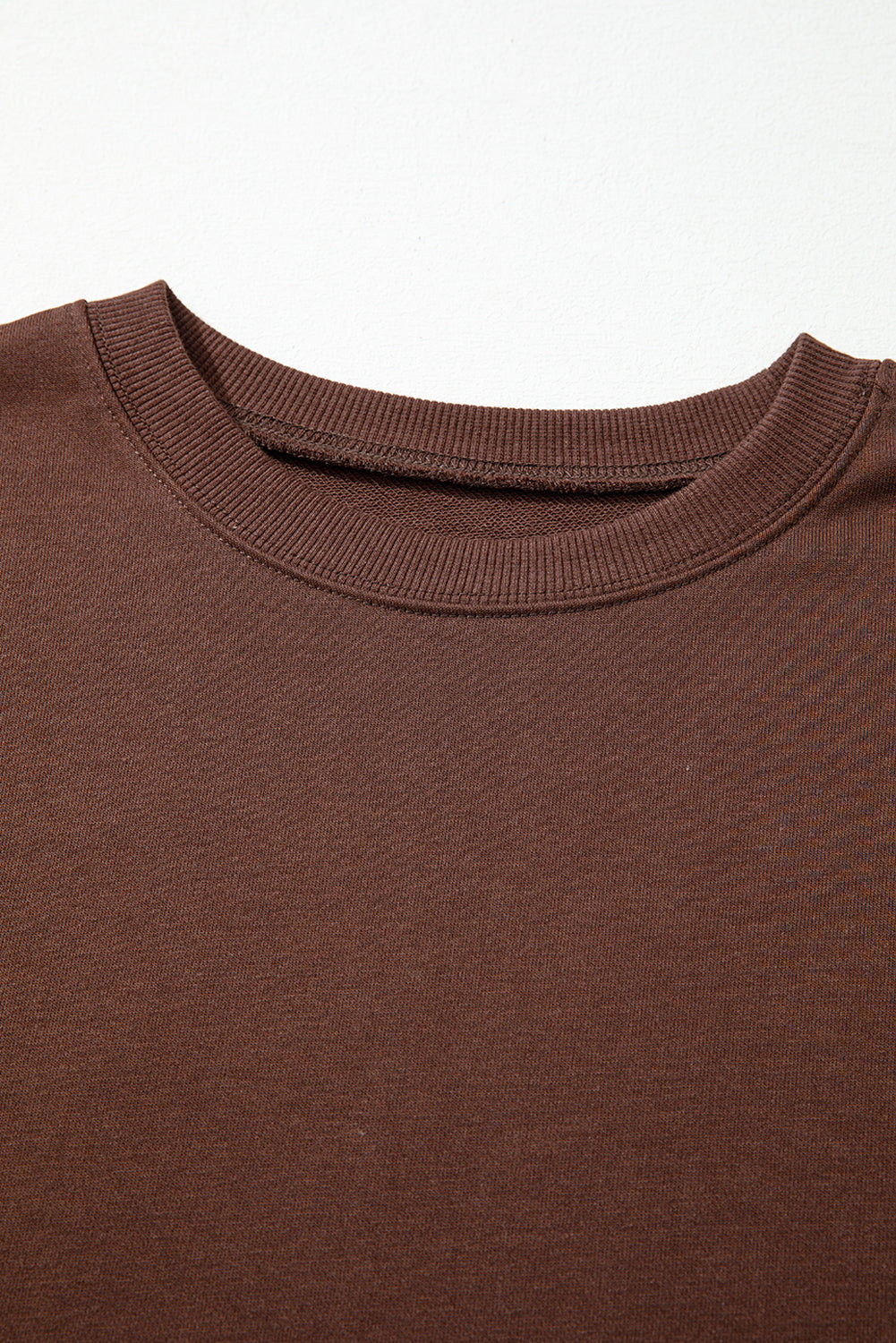 Orange Varsity Striped Detail Drop Shoulder Oversized Sweatshirt