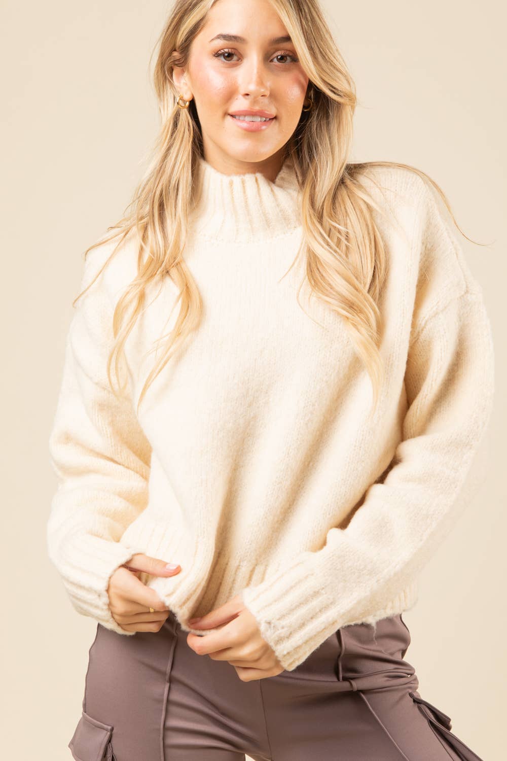 Bellamy Mock Neck Sweater