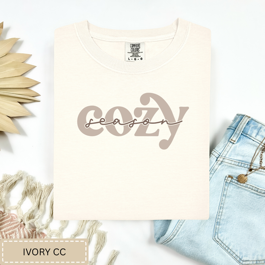 Cozy Season (Words) Tee.