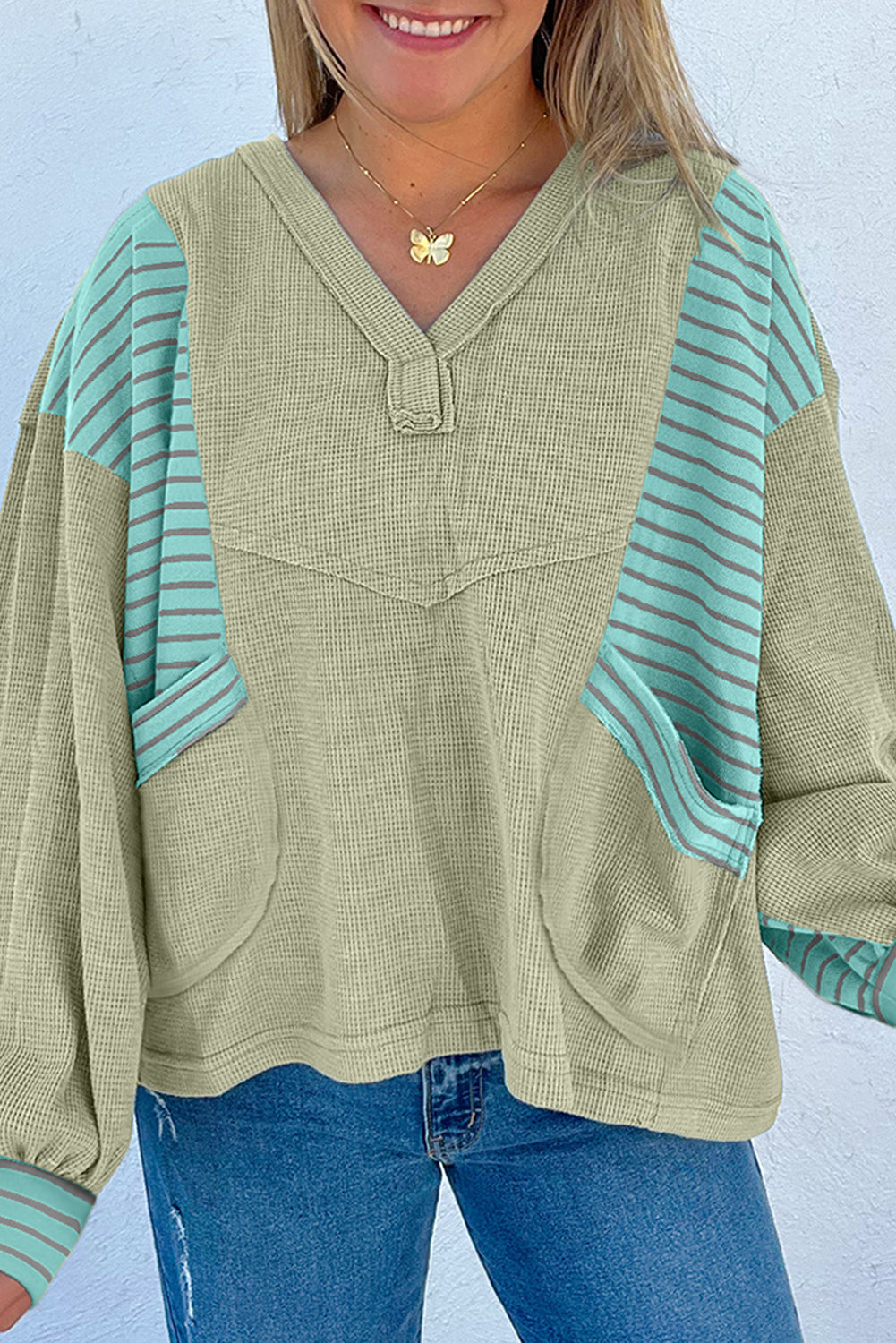 Waffle Baggy Pullover *many colors* RTS
